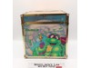 Wooden Toy Chest Teenage Mutant Ninja Turtles TMNT 1980's 16" Cube Storage Box