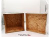 Wooden Toy Chest Teenage Mutant Ninja Turtles TMNT 1980's 16" Cube Storage Box