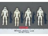 Lot of 4 Star Wars Imperial Stormtroopers 1980s Kenner Vintage Action Figures