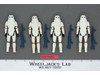 Lot of 4 Star Wars Imperial Stormtroopers 1980s Kenner Vintage Action Figures