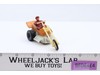 Speed Steed Chopcycles LIGHT BROWN w/ Rider Hot Wheels 1972 Mattel Vtg UNTESTED