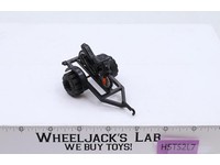 Schaper Stomper 4x4 Workhorse Custom Black Motorcycle w/Trailer 1980s Vtg