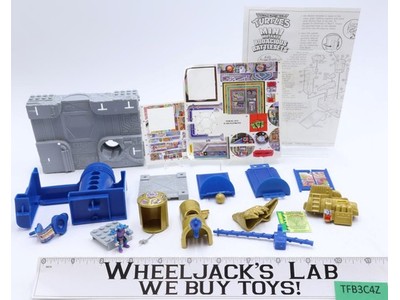 Dimension X Wars Mini Mutants Battleset TMNT Complete 1994 Playmates Toys