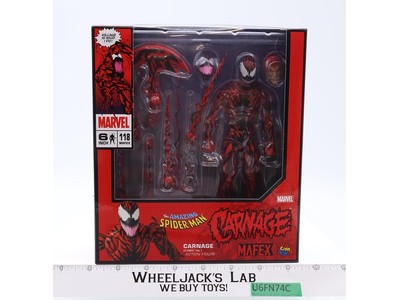 118 Carnage Comic Ver. Marvel Spider-Man Mafex Action Figure NEW MIB