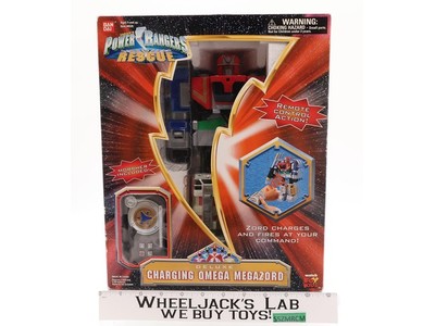 Deluxe Charging Omega Megazord Power Rangers Lightspeed Rescue 2000 Hasbro NEW