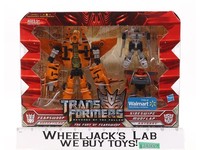 Fearswoop Sideswipe & Mudflap Transformers ROTF 2009 Hasbro NEW MOSC SEALED