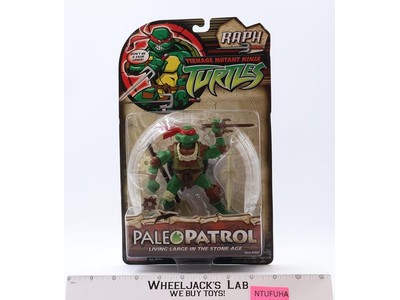 Raph Teenage Mutant Ninja Turtles Paleo Patrol TMNT 2006 Playmates MOSC NEW