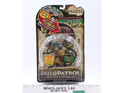 Splinter Teenage Mutant Ninja Turtles Paleo Patrol TMNT 2006 MOSC and Bonus DVD