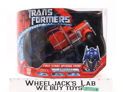 First Strike Optimus Prime Transformers Movie 2007 Hasbro Figure NEW MISB SEALED