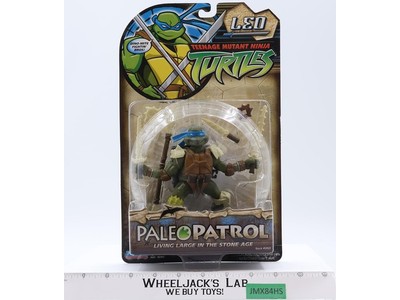 Leo Teenage Mutant Ninja Turtles Paleo Patrol TMNT 2006 Playmates MOSC NEW