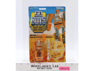 Blaster Friendly Robot Rocket Launcher Gobots 1984 Tonka Figure NEW MOSC SEALED