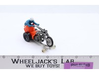 Rrrumblers Choppin' Chariot ORANGE Hot Wheels 1971 1972 Mattel Vtg Blue #6 Rider