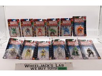 Lot of 12 Marvel Comics Die-Cast 2000s Toy Biz Poseable Figures NEW SEALED