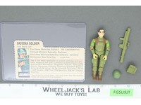 Zap V1.5 Swivel Arms RED CARD BACK Complete 1983 G.I. Joe Hasbro Vintage Figure