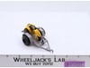 Schaper Stomper 4x4 Workhorse YELLOW Three Wheeler w/ Trailer & Strap 1980s Vtg