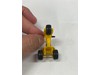 Schaper Stomper 4x4 Workhorse YELLOW Three Wheeler w/ Trailer & Strap 1980s Vtg