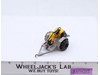 Schaper Stomper 4x4 Workhorse YELLOW Three Wheeler w/ Trailer & Strap 1980s Vtg