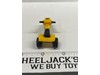 Schaper Stomper 4x4 Workhorse YELLOW Three Wheeler w/ Trailer & Strap 1980s Vtg