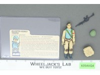 Airborne V1 RED CARD BACK 100% Complete G.I. Joe 1983 Hasbro Vintage Figure