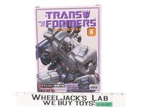 Megatron #6 Collection TFC Transformers G1 Reissue 2002 Takara Figure NEW MIB