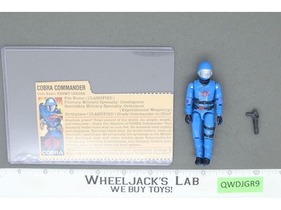 Cobra Commander V1.5 Complete MAIL AWAY G.I. Joe 1983 Hasbro Vintage Figure