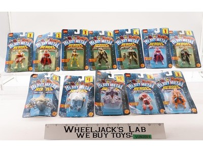 Lot of 12 Marvel Comics Heavy Metal Heroes 1990s Toy Biz Figures NEW SEALED