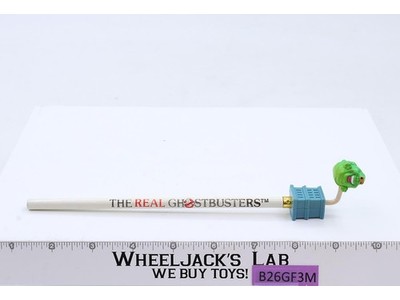 The Real Ghostbusters Pencil w/ Spinning Slimer Topper 1980's Vintage