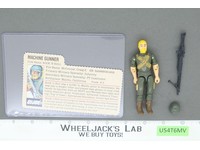 Rock' N Roll V1.5 Swivel Arms RED CARD BACK G.I. Joe 1983 Hasbro Vintage