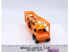 Schaper Stomper ORANGE Car Carrier Transport Trailer w/2 Cars 1980s Vtg No Ramp