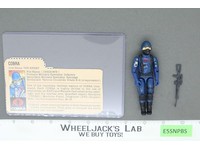 Cobra V1.5 RED CARD BACK 100% Complete G.I. Joe 1983 Hasbro Vintage Figure