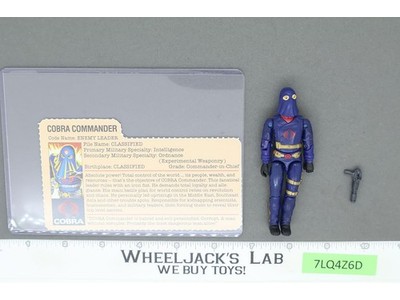 Cobra Commander V2 MAIL AWAY 100% Complete G.I. Joe 1984 Hasbro Vintage Figure
