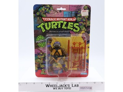 Donatello SOFT HEAD 10 Back Teenage Mutant Ninja Turtles TMNT 1988 NEW SEALED
