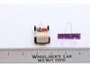 Aurora Hot Rod Roadster T-Jet HO Slot Car Cream w/ Red Int. Vtg 1960s Untested