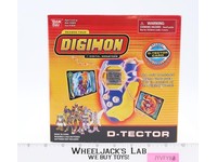D-Tector D-Scanner Digivice Blue/Yellow Version Digimon 2002 Bandai NEW SEALED