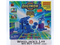 DigiPress & Black Gears Maker Digimon Incredible Edibles 2000 ToyMax NEW MIB