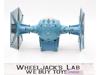 Battle Damaged Imperial Tie Fighter Complete Star Wars 1978 Kenner Vehicle