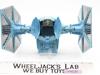 Battle Damaged Imperial Tie Fighter Complete Star Wars 1978 Kenner Vehicle