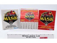 Lot of 3 M.A.S.K. Catalogs MASK Vintage Kenner 1980's