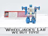 Topspin ~ 100% Complete 1985 Vintage G1 Transformers Action Figure WITH MANUAL