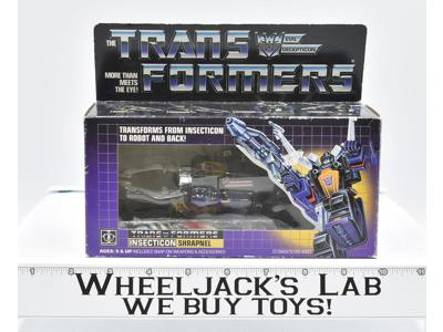 Shrapnel NICE FIGURE MIB 100% Complete 1985 Vintage Hasbro G1 Transformers