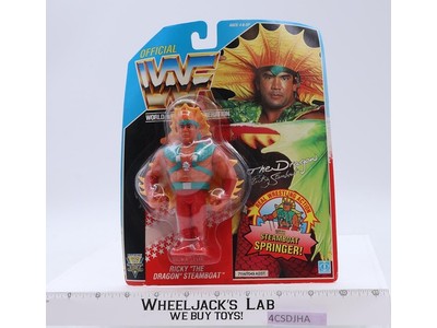 Ricky The Dragon Steamboat WWF Wrestling 1991 Hasbro Action Figure NEW SEALED