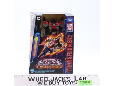 Cybertron Universe Starscream Transformers Legacy United 2024 Hasbro NEW SEALED