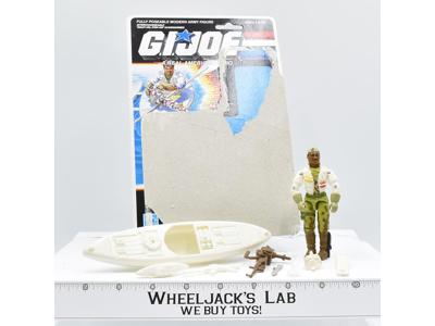 Stalker W/Cardback 100% Complete GI Joe 1989 Hasbro Action Figure Vintage