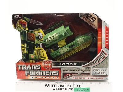 Overload Voyager Class Transformers Universe 25 Years Hasbro Figure NEW SEALED