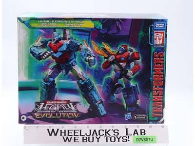 Shockwave + Orion Pax Humble Origins 2-PK Transformers Legacy Hasbro NEW SEALED