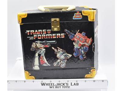 45 Vinyl Record Book or Storage Box 1985 Kid Stuff G1 Transformers Vintage