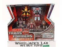 5 Pack Team Leaders Legend Class Transformers Universe 2008 Hasbro NEW SEALED