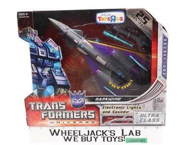 Darkwind Ultra Class 25 Yrs Transformers Universe Hasbro 2008 Figure NEW SEALED