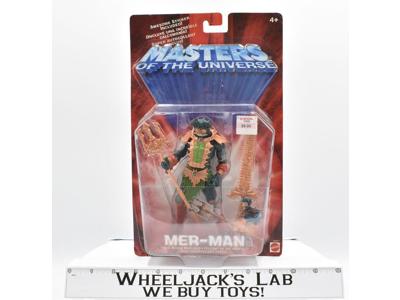 Mer-Man 200x 2002 NEW MOSC He-Man MOTU Masters of the Universe Mattel