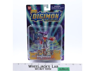 Impmon Digimon Season 3 2001 Bandai Action Figure NEW SEALED